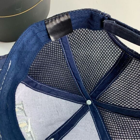 Houston‎ Texas Blue Plaid Lone Star State Baseball Cap Hat - Picture 6 of 6